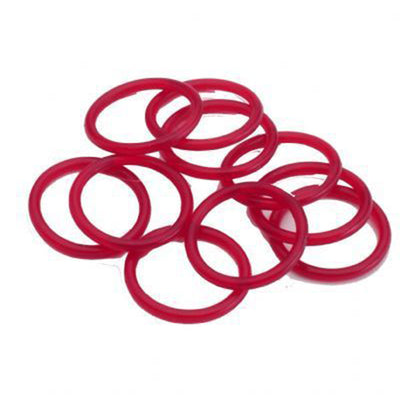 Ninja Co2 / HPA Urethane Tank Orings - 10 Pack - Red