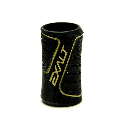 Exalt Paintball Universal Regulator Grip Cover - Black / Gold