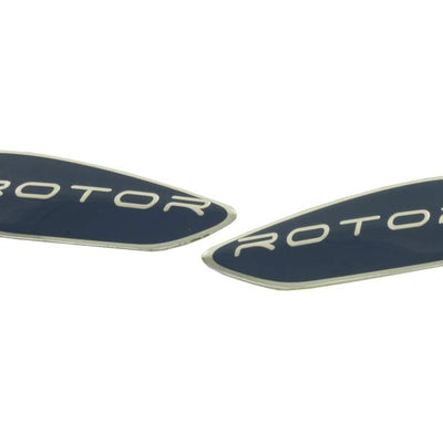 Dye Rotor Bottom Logo Jewels - Right & Left Included - Blue