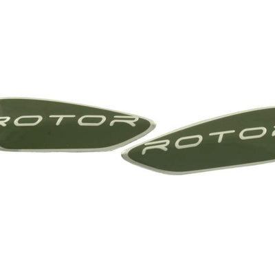 Dye Rotor Bottom Logo Jewels - Right & Left Included - Olive