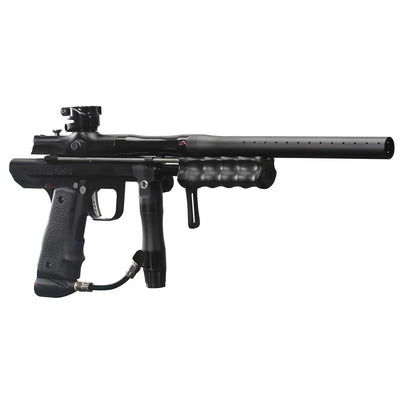 Empire Sniper Pump Paintball Marker - Dust Black / Polished Black w/Barrel Kit