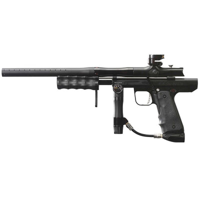 Empire Sniper Pump Paintball Marker - Dust Black / Polished Black w/Barrel Kit