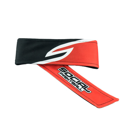 Social Paintball Long Tie Headband - Split S