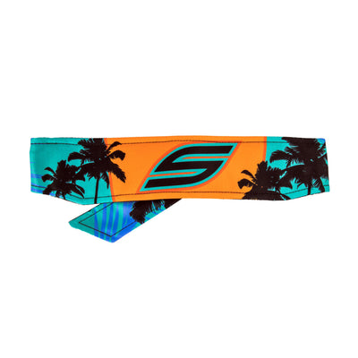 Social Paintball Long Tie Headband - Tropics