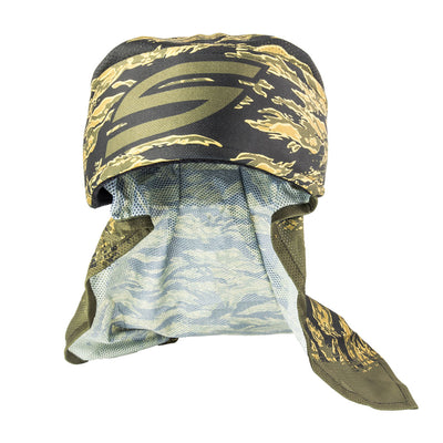 Social Paintball Headwrap - Tigerstripe Olive