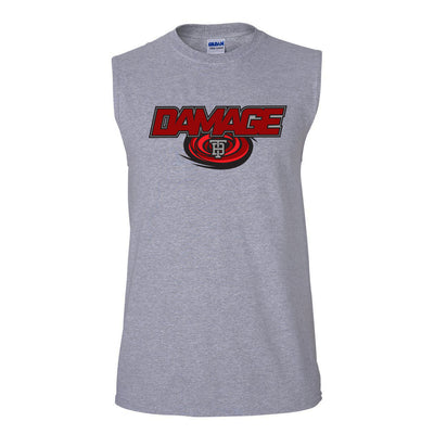 Tampa Bay Damage Paintball T-Shirt - Sleeveless - Sport Grey