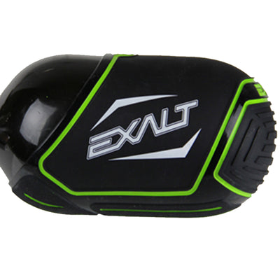 Exalt Paintball Tank Cover - Medium 68-72ci - Black / Lime