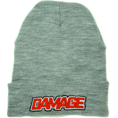 Tampa Bay Damage FlexFit Cuffed Beanie - Heather Grey