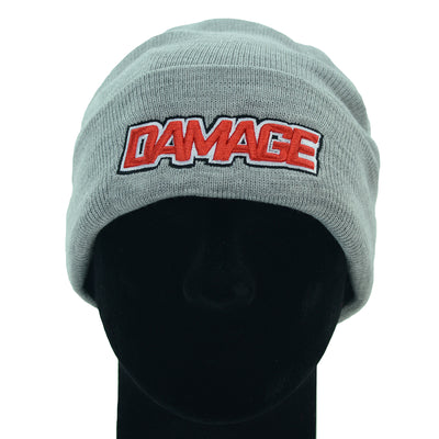 Tampa Bay Damage FlexFit Cuffed Beanie - Heather Grey