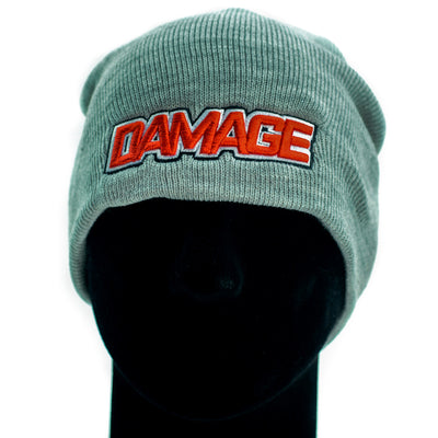 Tampa Bay Damage FlexFit Beanie - Heather Grey