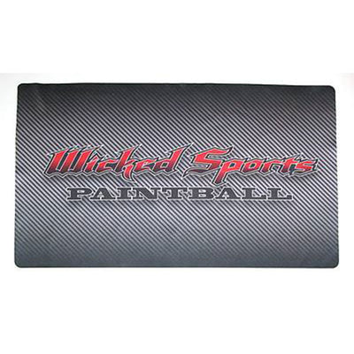 Wicked Sports Paintball Gun Tech Mat - Carbon Fiber