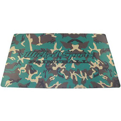 Wicked Sports Paintball Gun Tech Mat - Woodland Camo