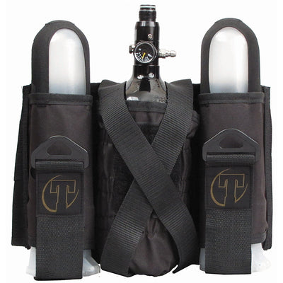 Tippmann Sport Series Harness w/Tank Pouch - 2 + 1 - Black