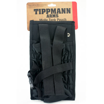 Tippmann Molle Vest Accessory - Tank Holder / Pouch - Black