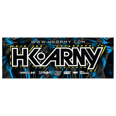 HK Army Cloth Banner - 56" x 20" - Typeface