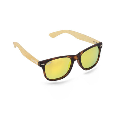 Virtue Polarized Sunglasses - V.Blade - Bamboo Gold Tortoise