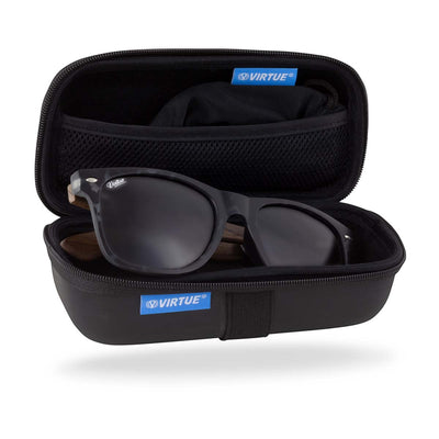 Virtue Polarized Sunglasses - V.Blade - Dark Walnut Tortoise