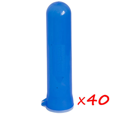 Valken Paintball 140 Round Flick Lid Pod - Blue - 40 Pack Case