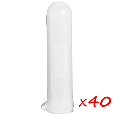 Valken Paintball 140 Round Flick Lid Pod - White - 40 Pack Case