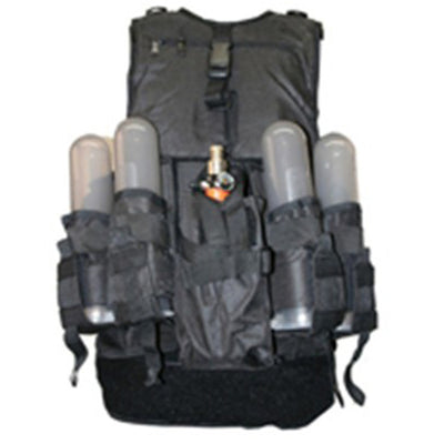 GXG Deluxe Tactical Vest - 4 + 2 + 1 - Black - OSFM