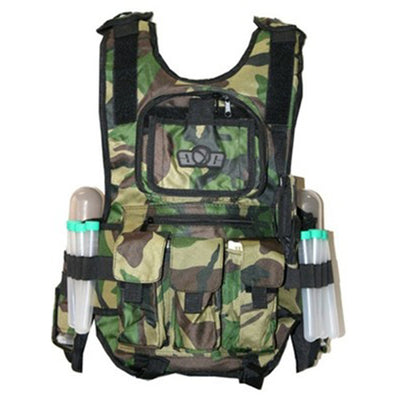 GXG Deluxe Tactical Vest - 4 + 2 + 1 - Camo - OSFM