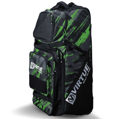 Virtue Paintball High Roller V2 Gear Bag - Graphic Lime