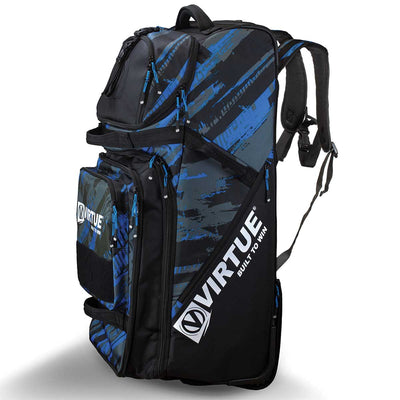 Virtue Paintball High Roller V2 Gear Bag - Graphic Cyan