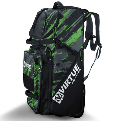 Virtue Paintball High Roller V2 Gear Bag - Graphic Lime