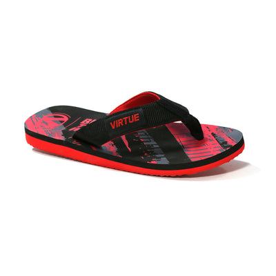 Virtue Onset Flip Flops - Graphic Red