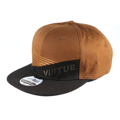Virtue Snapback Hat - Marauder - Black / Brown