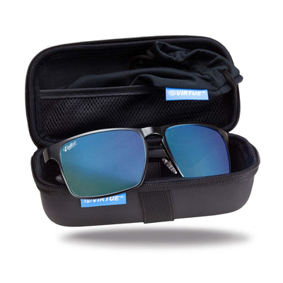 Virtue Polarized Sunglasses - V.Inertia - Black Ice