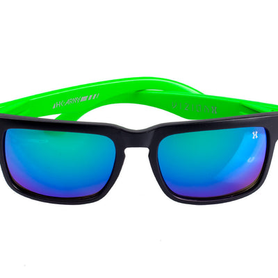 HK Army Vizion Sunglasses - Electric - Black / Green