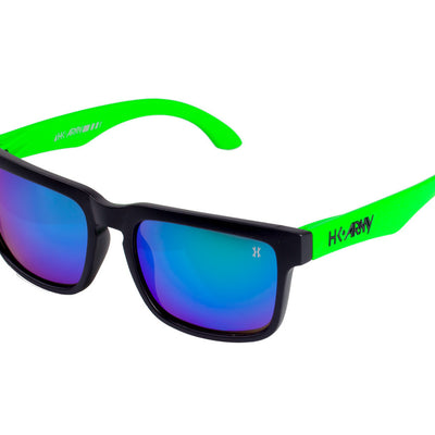 HK Army Vizion Sunglasses - Electric - Black / Green