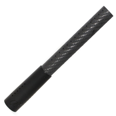 Deadlywind Carbon Fiber Whip Barrel Tip - Stella - 0.710 - 14" Overall - Dust Black