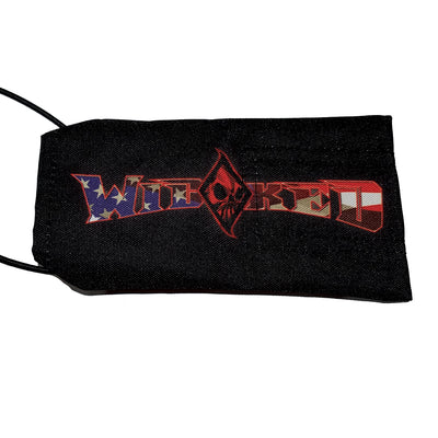 Wicked Sports Paintball Barrel Cover / Sock - WS Logo - American Flag