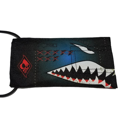 Wicked Sports Paintball Barrel Cover / Sock - Sharktooth - Blue