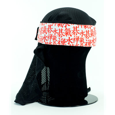 Wicked Sports Head Wrap - Ninja - White