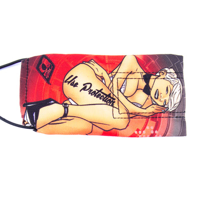 Wicked Sports Paintball Barrel Cover / Sock - Pinup Suzy - Red