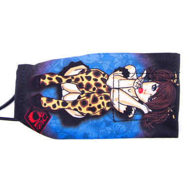 Wicked Sports Paintball Barrel Cover / Sock - Pinup Wendy - Cheetah