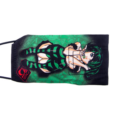 Wicked Sports Paintball Barrel Cover / Sock - Pinup Wendy - Green