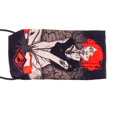 Wicked Sports Paintball Barrel Cover / Sock - Pinup Zombie - Black Shirt