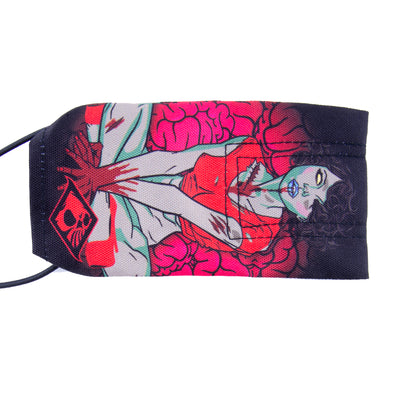 Wicked Sports Paintball Barrel Cover / Sock - Pinup Zombie - Red Shirt