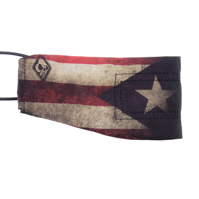 Wicked Sports Paintball Barrel Cover / Sock - Puerto Rico Flag Distressed