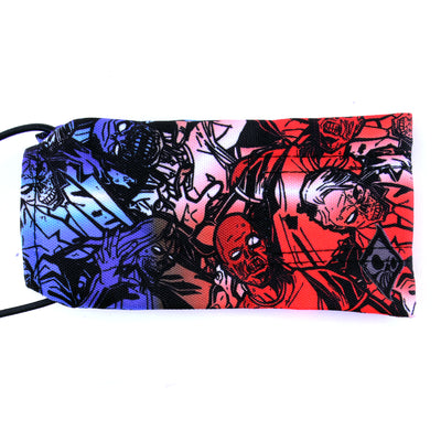 Wicked Sports Paintball Barrel Cover / Sock - Zombies - Red / White / Blue