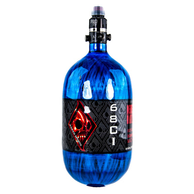 Wicked Sports Carbon Fiber HPA Tank w/ Ninja PRO V2 Reg - 68/4500 - Candy Blue