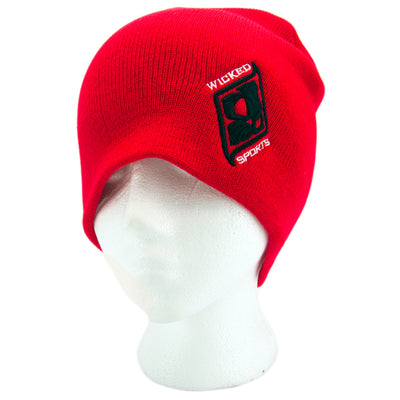 Wicked Sports FlexFit Beanie - Red