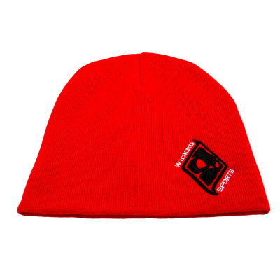 Wicked Sports FlexFit Beanie - Red