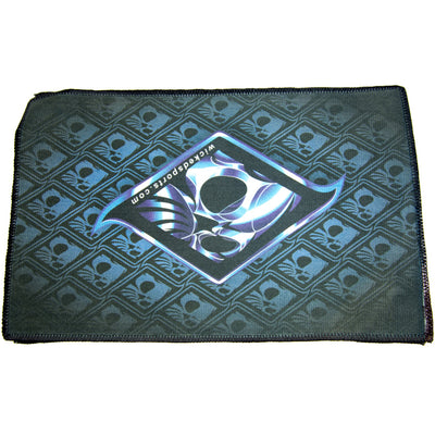 Wicked Sports by Exalt Microfiber Goggle Cloth - Player Size - Blue Skull