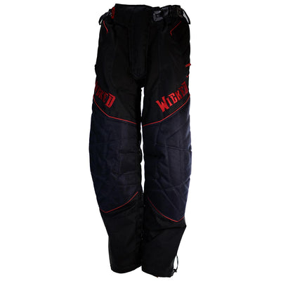 Wicked Sports Thrasher Paintball Pants by Exalt - Black / Red