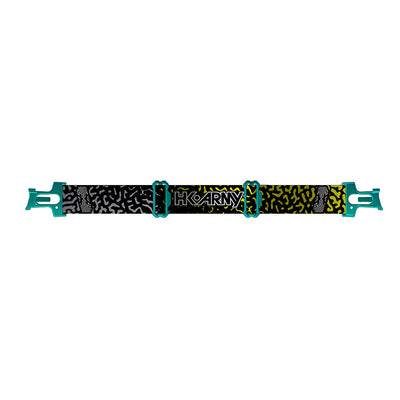 HK Army KLR Goggle Strap - Blobs - Neon Yellow